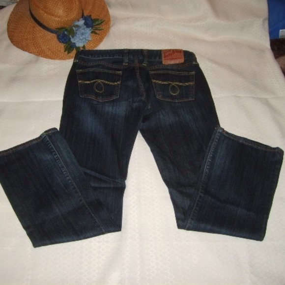 Jeans Lucky Brand 8/29 Low Rise Dark Blue Soft - Picture 3 of 5